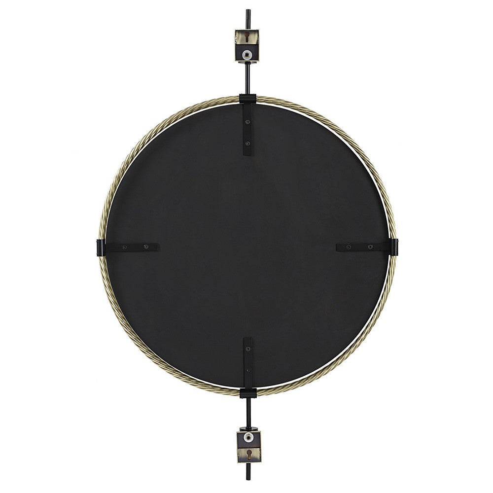 Uttermost Guardrail Round Mirror UT-08215