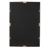Uttermost Larkin Dark Wood & Brass Mirror UT-08217