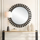 Uttermost Aziel Round Black Mirror