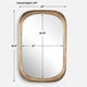 Uttermost Malone Brass Mirror