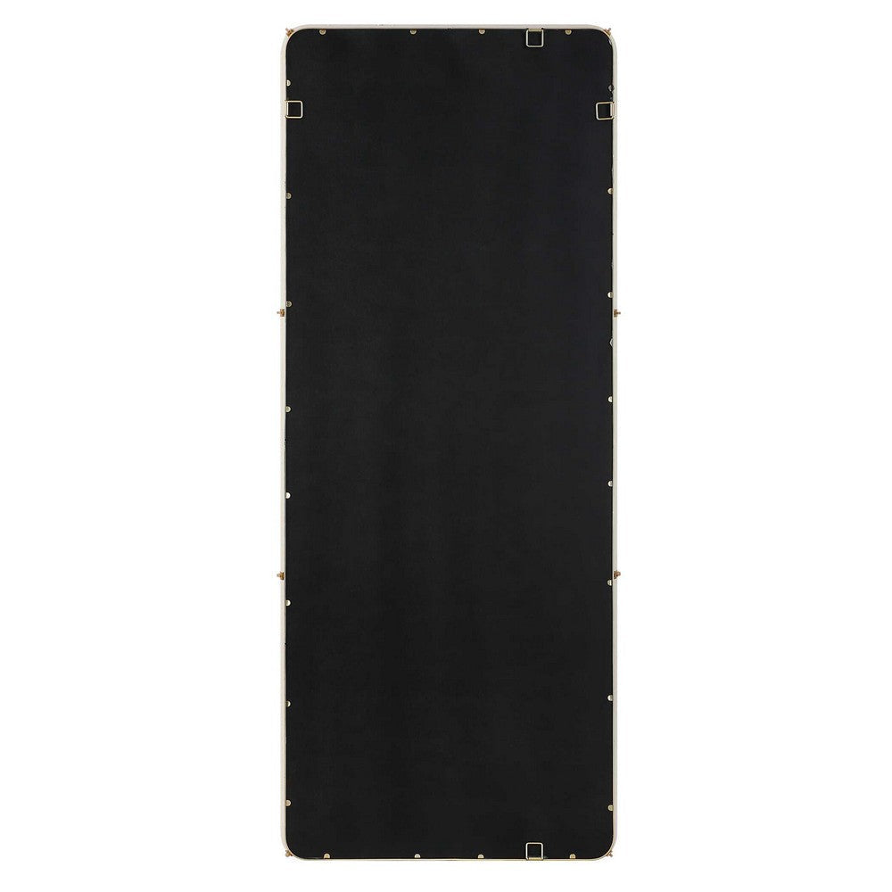 Uttermost Cyprus White Dressing Mirror