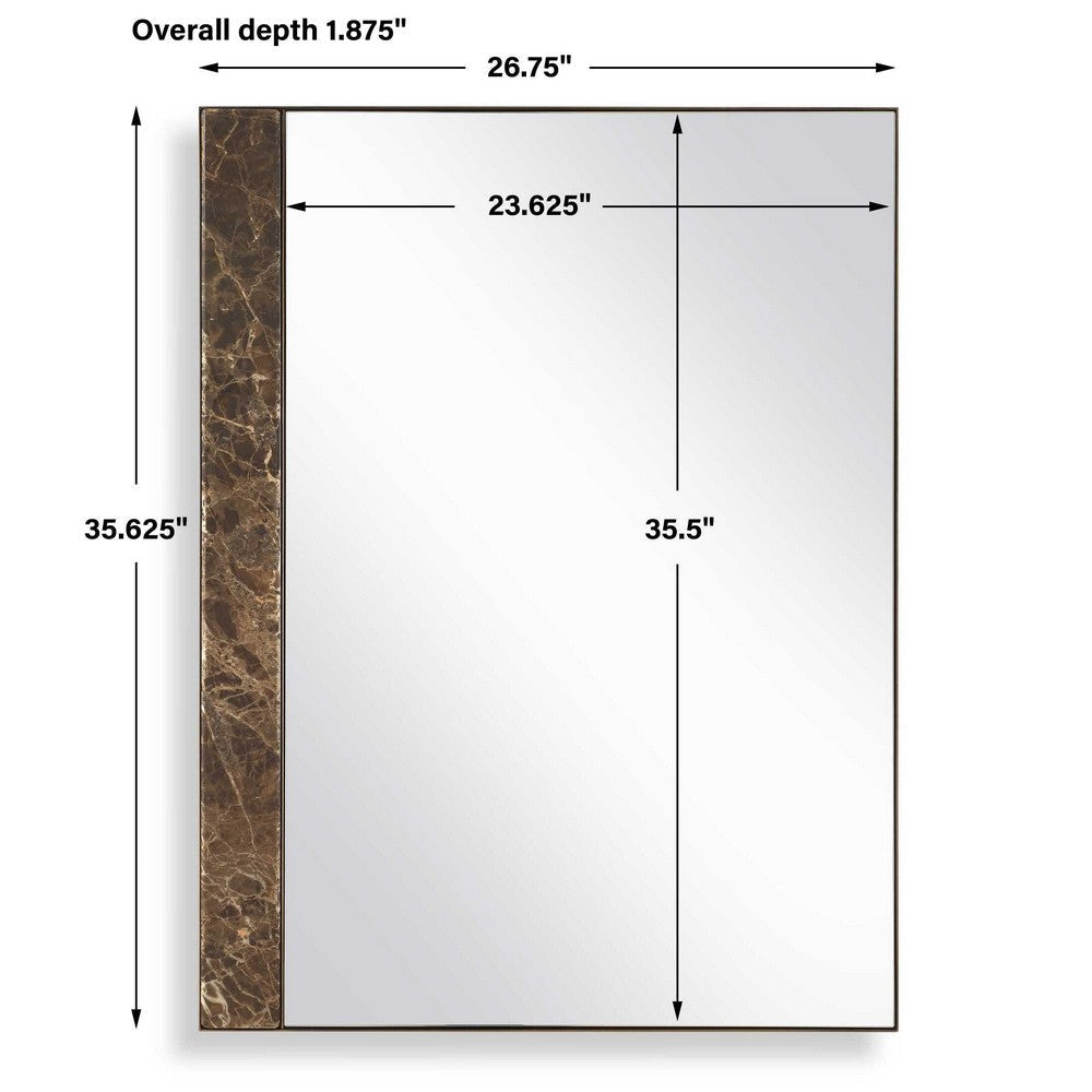 Uttermost Hanover Marble Mirror