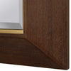 Uttermost Matheson Rectangular Walnut Mirror UT-08248