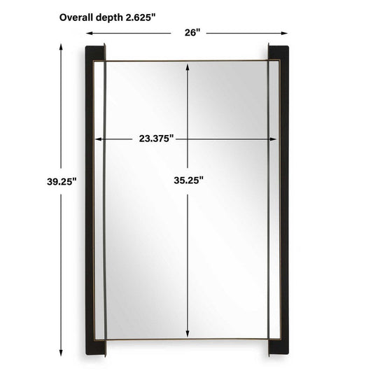 Uttermost Cunene Industrial Wall Mirror