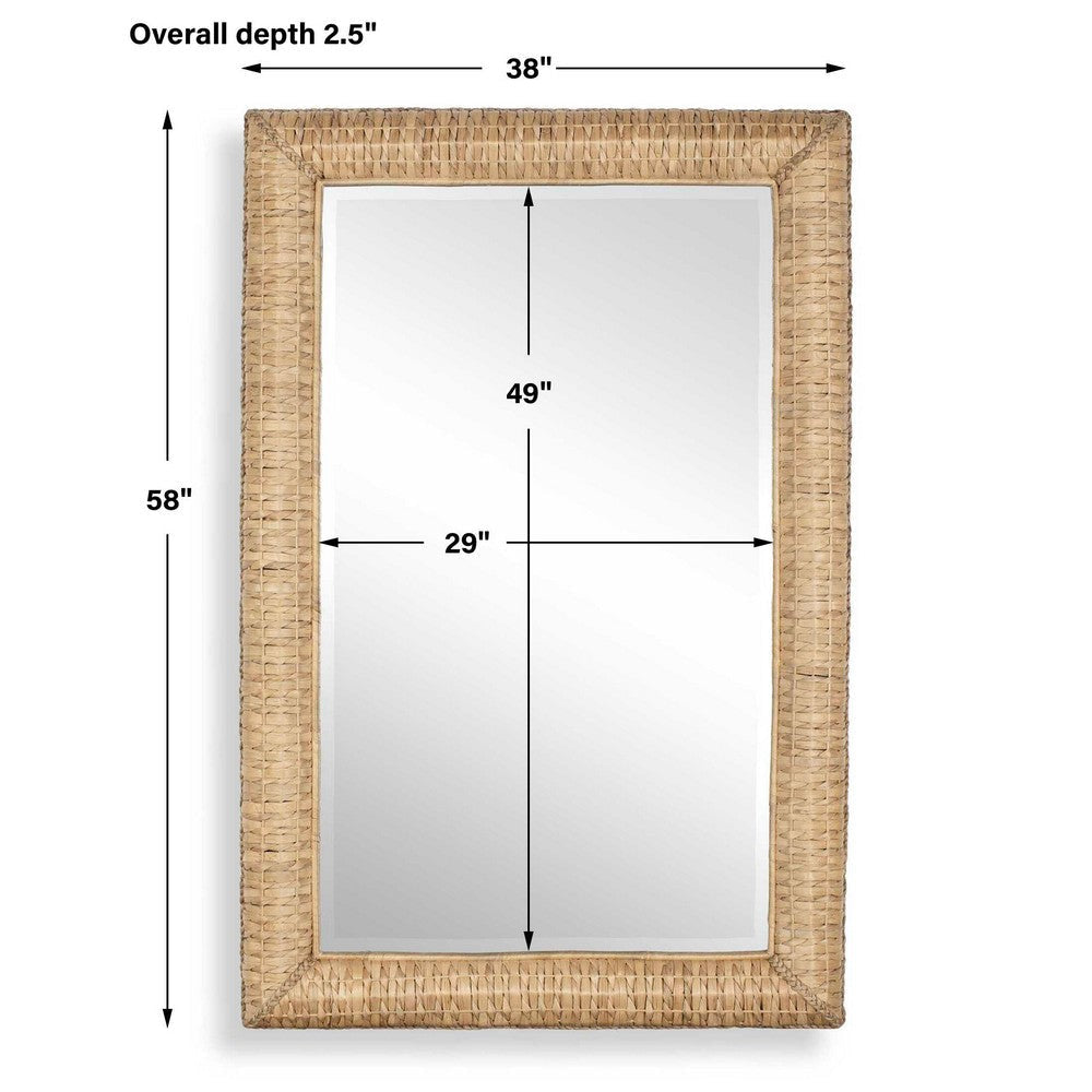 Uttermost Twisted Seagrass Large Mirror UT-08251