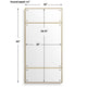 Uttermost Wrenton Brass Rectangular Mirror UT-08252
