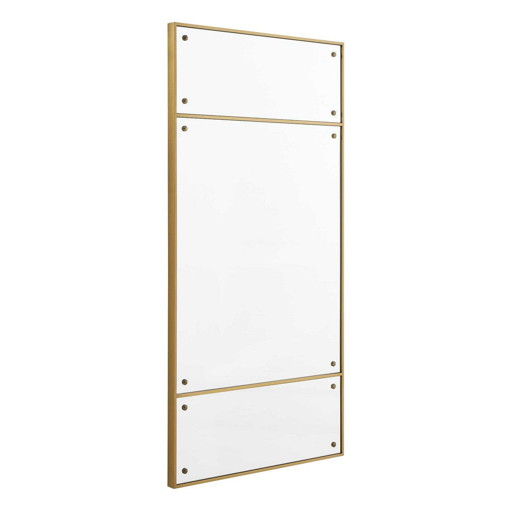 Uttermost Wrenton Brass Rectangular Mirror UT-08252
