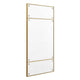 Uttermost Wrenton Brass Rectangular Mirror UT-08252