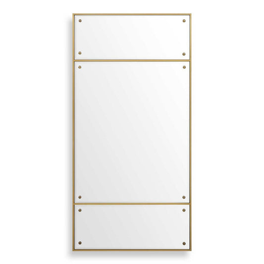 Uttermost Wrenton Brass Rectangular Mirror