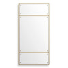 Uttermost Wrenton Brass Rectangular Mirror