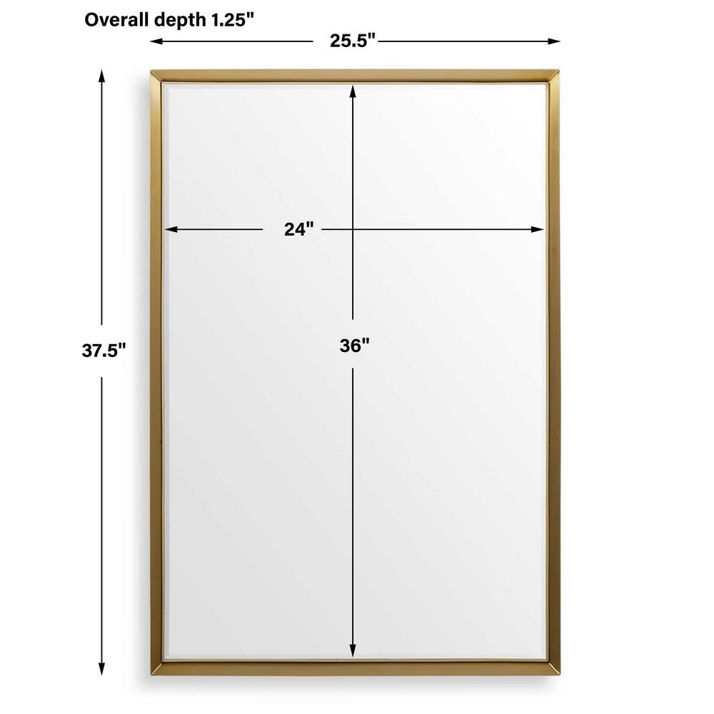 Uttermost Heisler Brass Mirror UT-08254