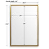 Uttermost Heisler Brass Mirror UT-08254