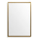 Uttermost Heisler Brass Mirror