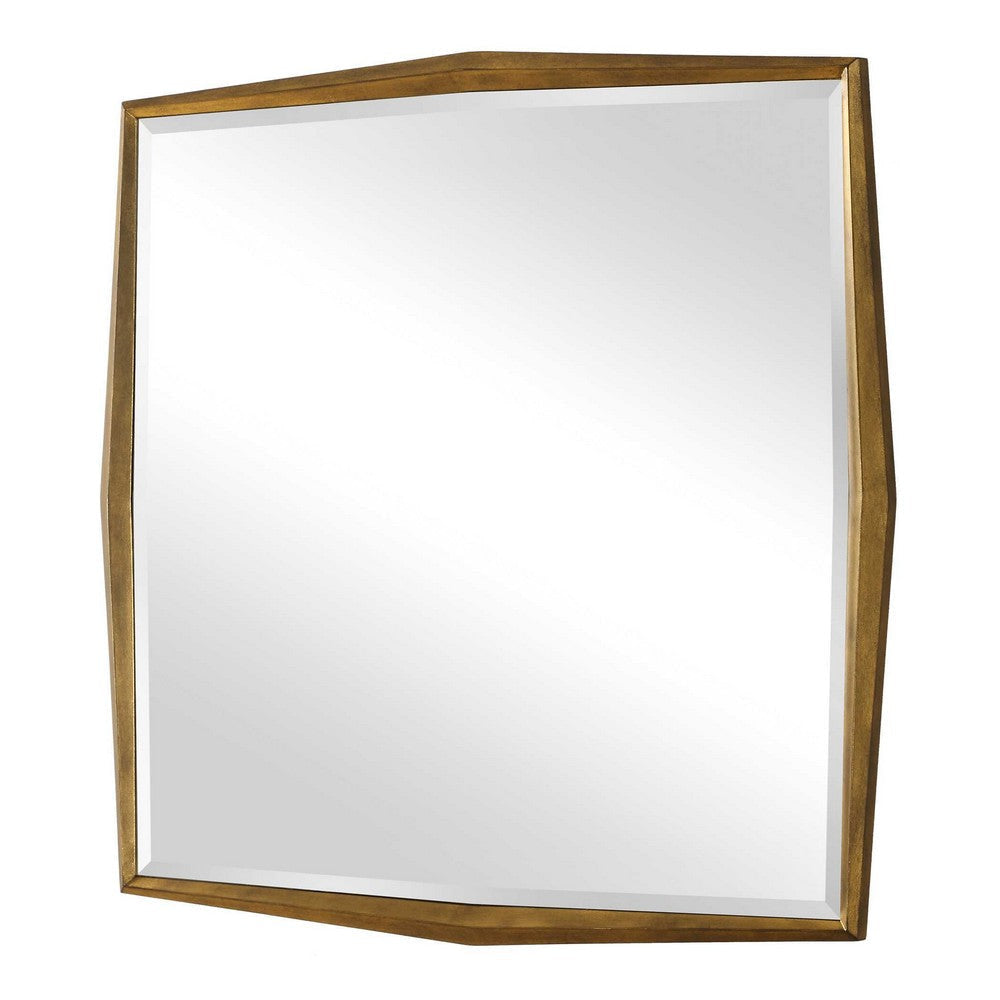 Uttermost On Point Square Gold Mirror UT-08258