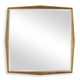 Uttermost On Point Square Gold Mirror