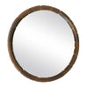 Uttermost Auger Amber Glass Round Mirror UT-08259