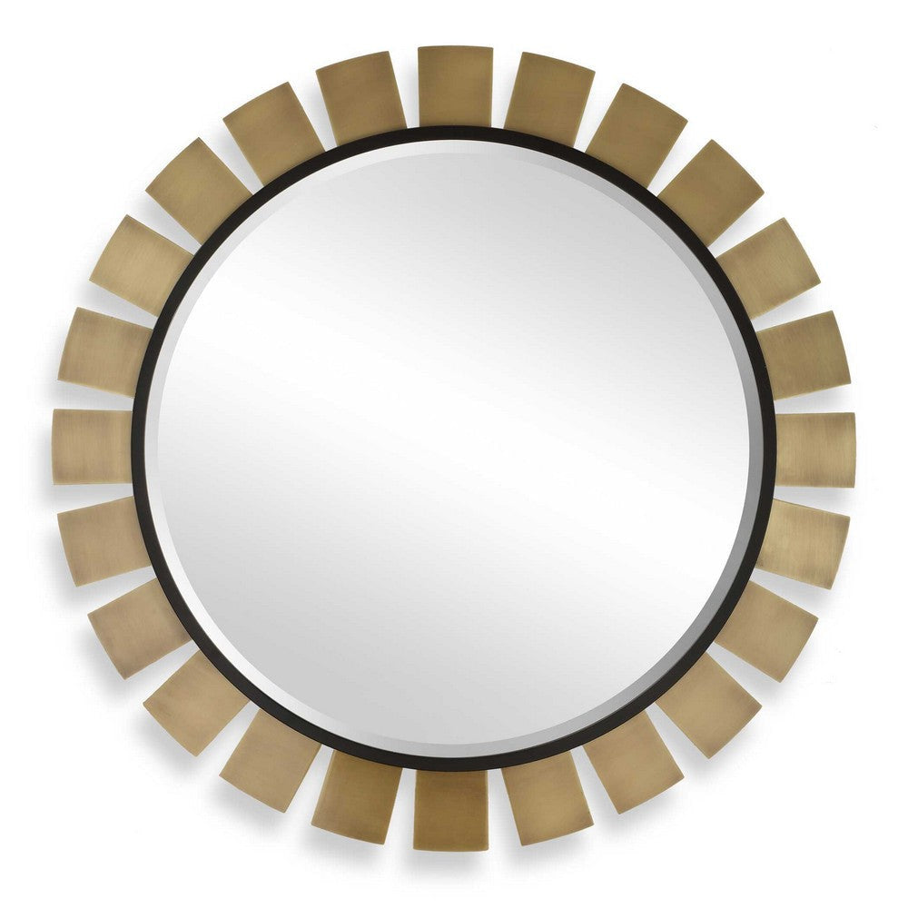 Uttermost Toluca Round Brass Mirror UT-08263