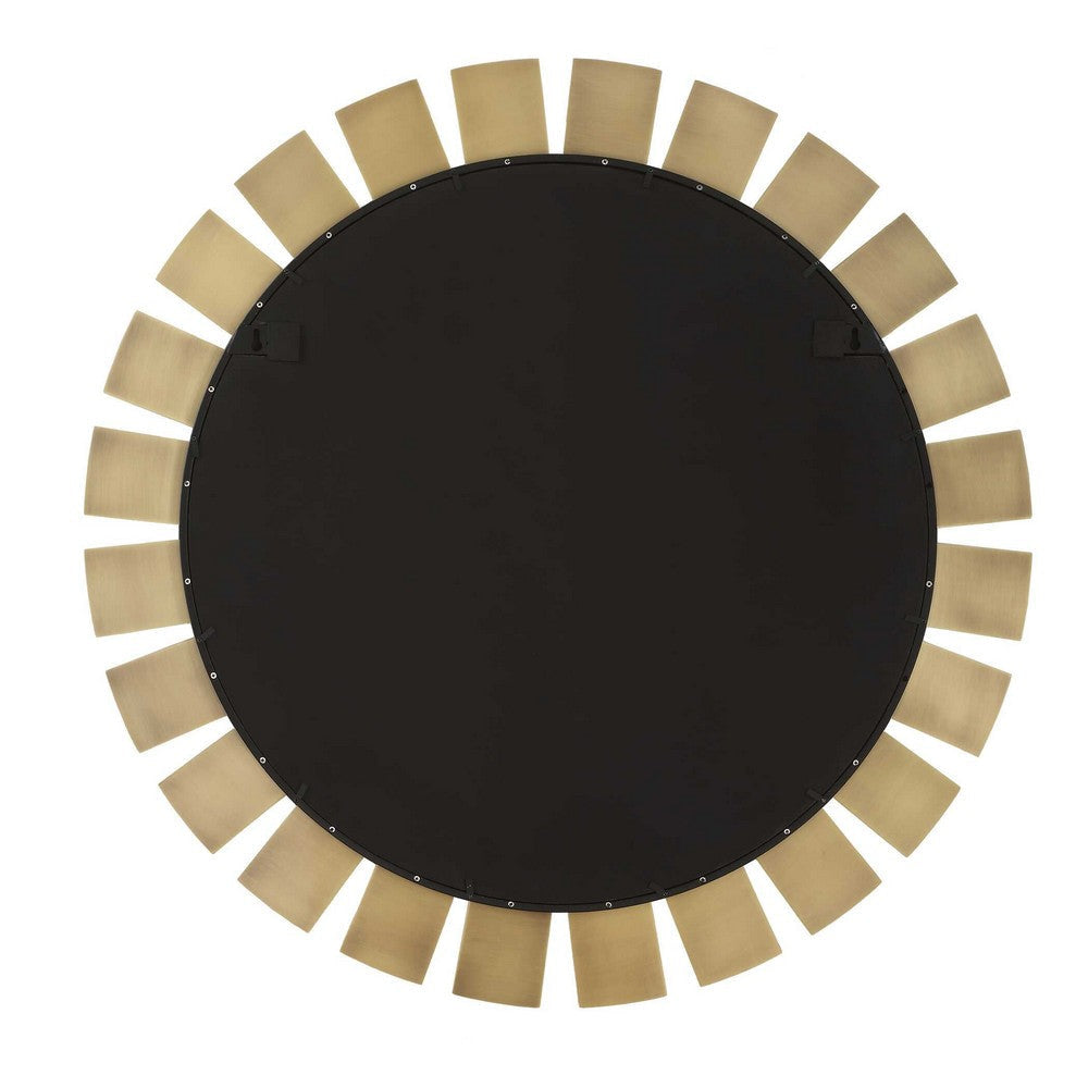 Uttermost Toluca Round Brass Mirror UT-08263