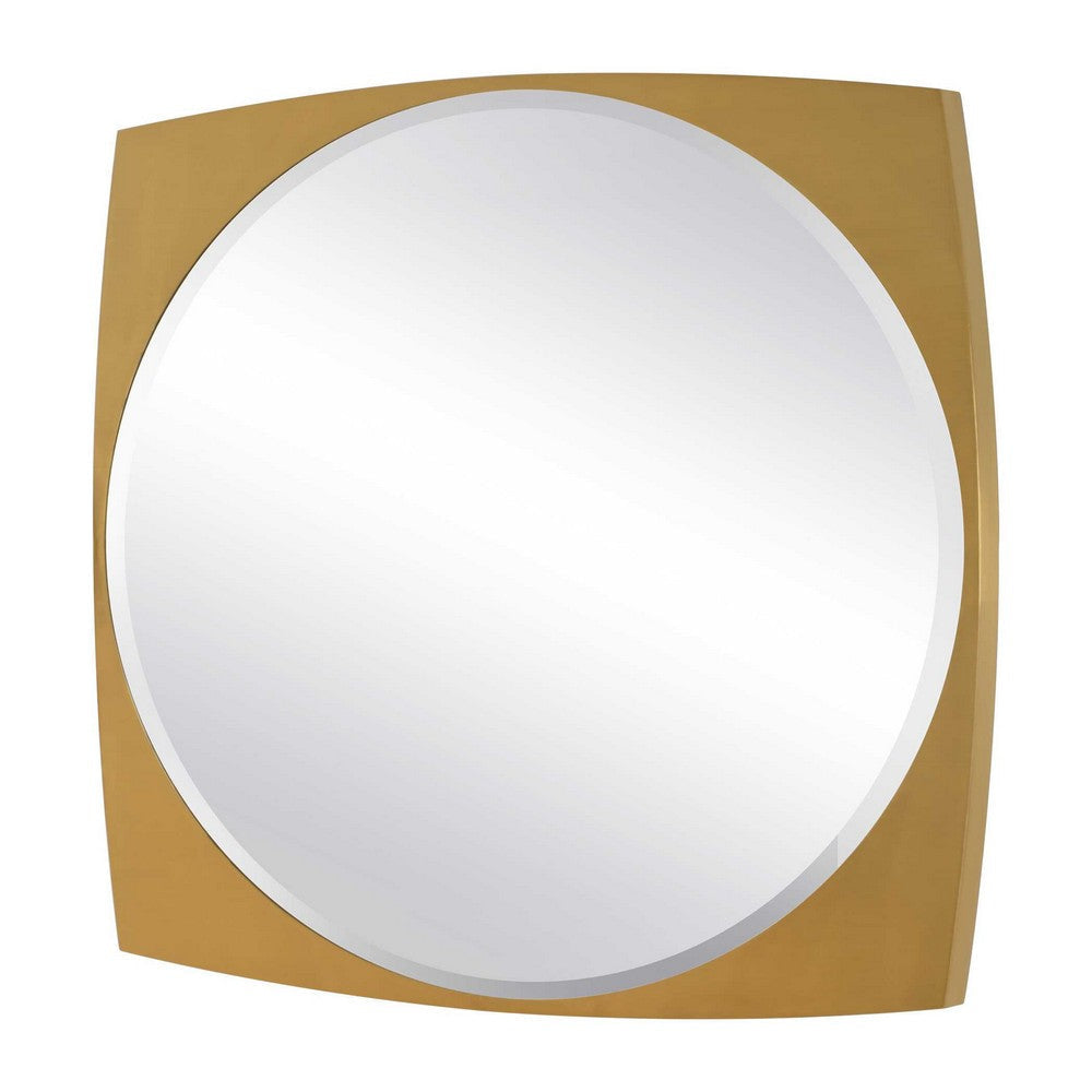 Uttermost Neilia Round Brass Mirror UT-08264