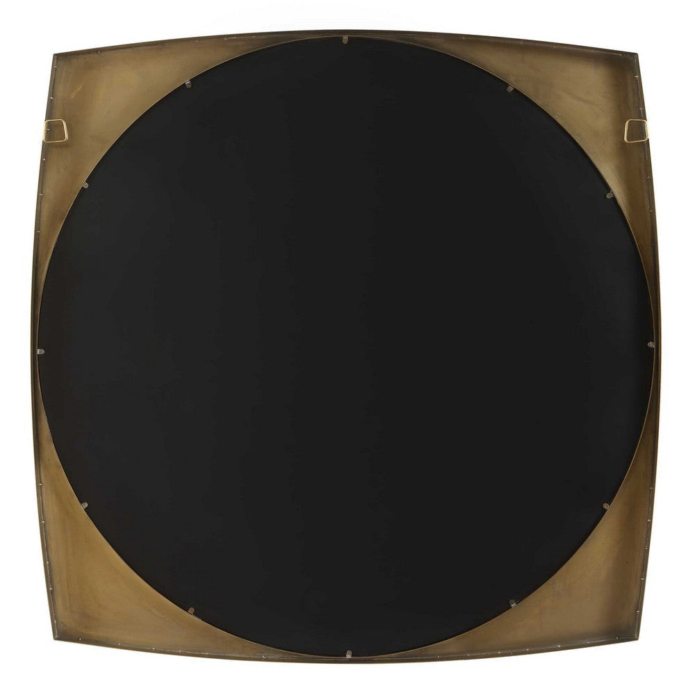 Uttermost Neilia Round Brass Mirror UT-08264