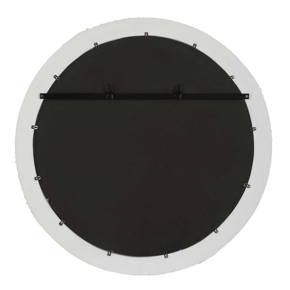 Uttermost Akiko White Round Mirror UT-08267
