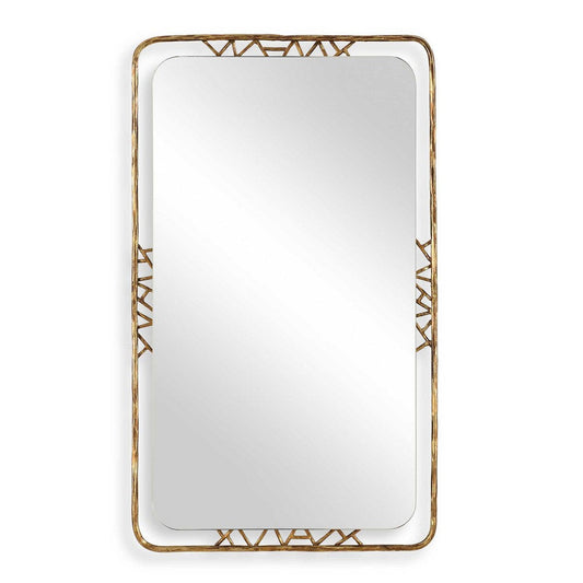 Uttermost Tahoma Antiqued Gold Mirror