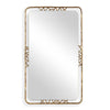 Uttermost Tahoma Antiqued Gold Mirror