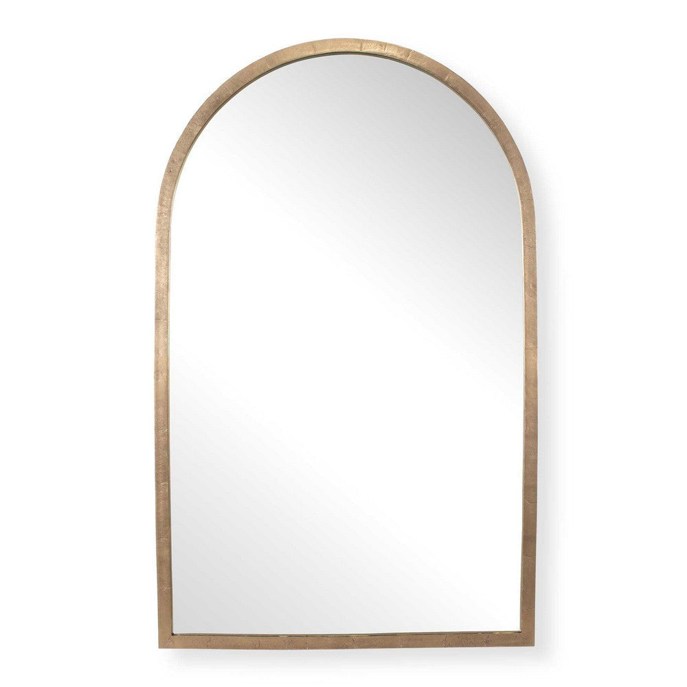 Uttermost Vestry Antique Brass Arch Mirror UT-08273