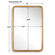 Uttermost Vestry Antique Brass Mirror UT-08275