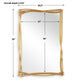 Uttermost Curved Branches Gold Mirror