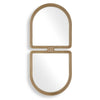 Uttermost Jacques Art Deco Gold Mirror