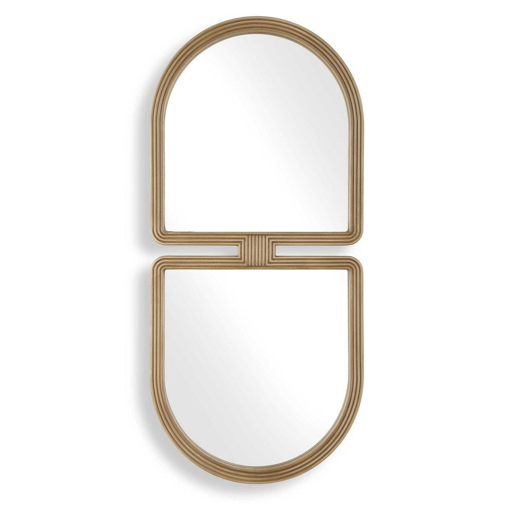 Uttermost Jacques Art Deco Gold Mirror