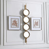 Uttermost Button Gold Mirror By Casagear Home UT-09666