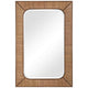 Tahiti - 42 Inch Rectangular Rattan Mirror