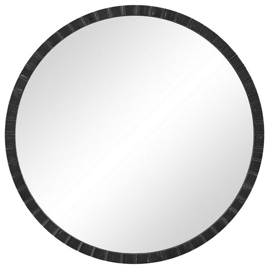 Dandridge - 34 Inch Round Industrial Mirror