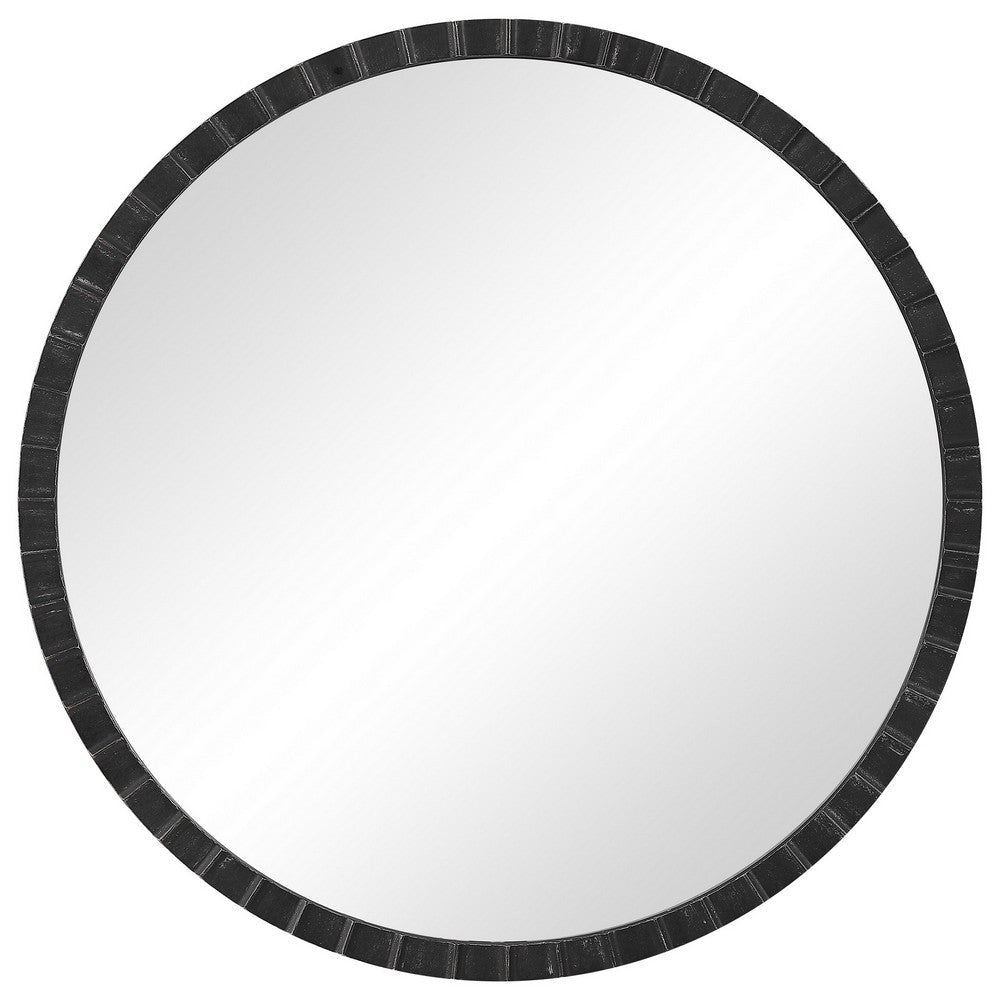 Dandridge - 34 Inch Round Industrial Mirror