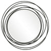 Whirlwind - 39.37 Inch Round Mirror
