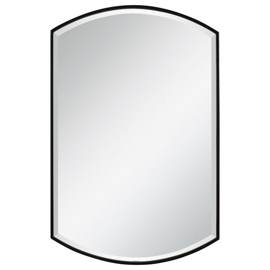 Uttermost Shield Shaped Iron Mirror By Casagear Home