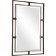 Uttermost Carrizo Gold & Bronze Rectangle Mirror By Casagear Home UT-09711