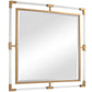 Uttermost Balkan Golden Square Mirror By Casagear Home UT-09714