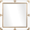 Uttermost 09714 Balkan - 40 Inch Square Mirror