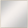 Alexo - 28 Inch Modern Square Mirror Gold