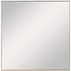 Alexo - 28 Inch Modern Square Mirror Gold