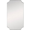 Uttermost Lennox - 40.13 Inch Scalloped Corner Mirror