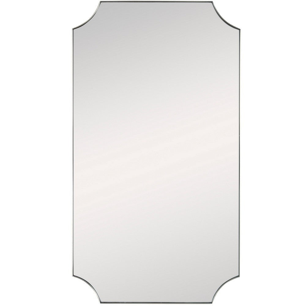 Uttermost Lennox - 40.13 Inch Scalloped Corner Mirror