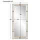 Uttermost Carrizo Tall Bronze & Gold Mirror UT-09776