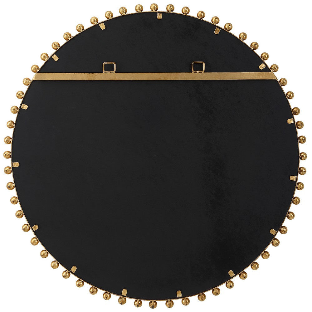 Uttermost Taza Gold Round Mirror UT-09777