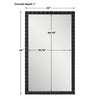 Uttermost Dandridge Black Industrial Mirror UT-09780