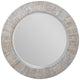 Uttermost Repose - Round Mirror-1.3 Inches Tall and 36 Inches Wide