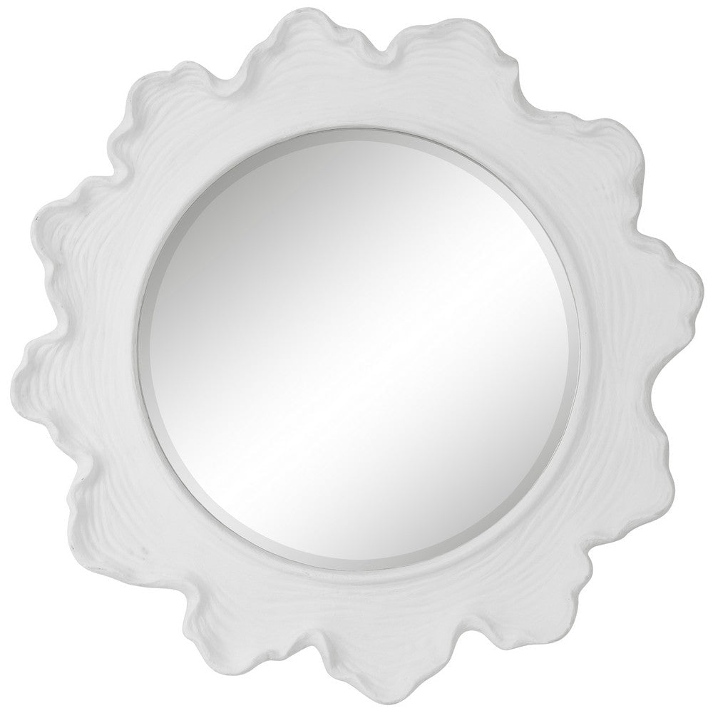 Sea Coral - Round Mirror-33.63 Inches Tall and 33.63 Inches Wide